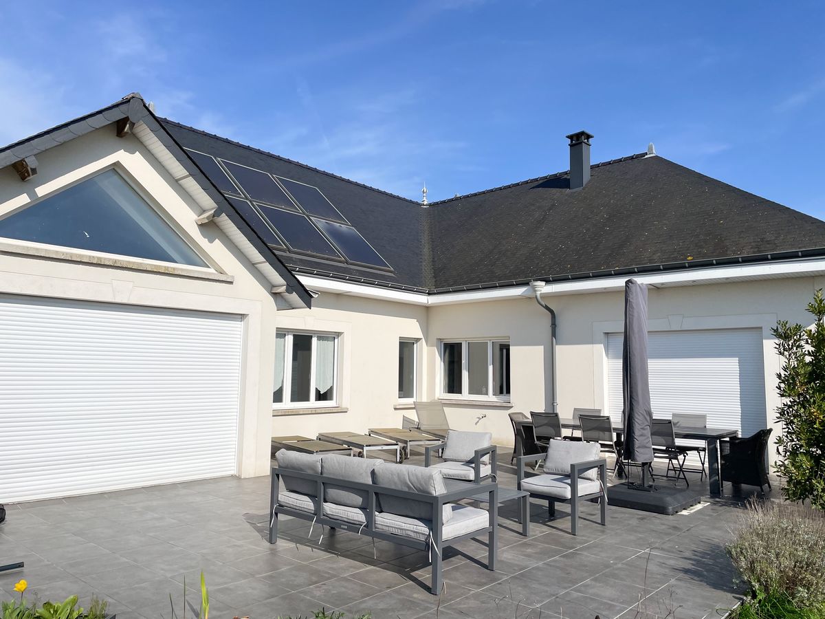 La terrasse de 80 m²